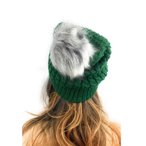 Slouch Beanie Green - Picture 2 of 6